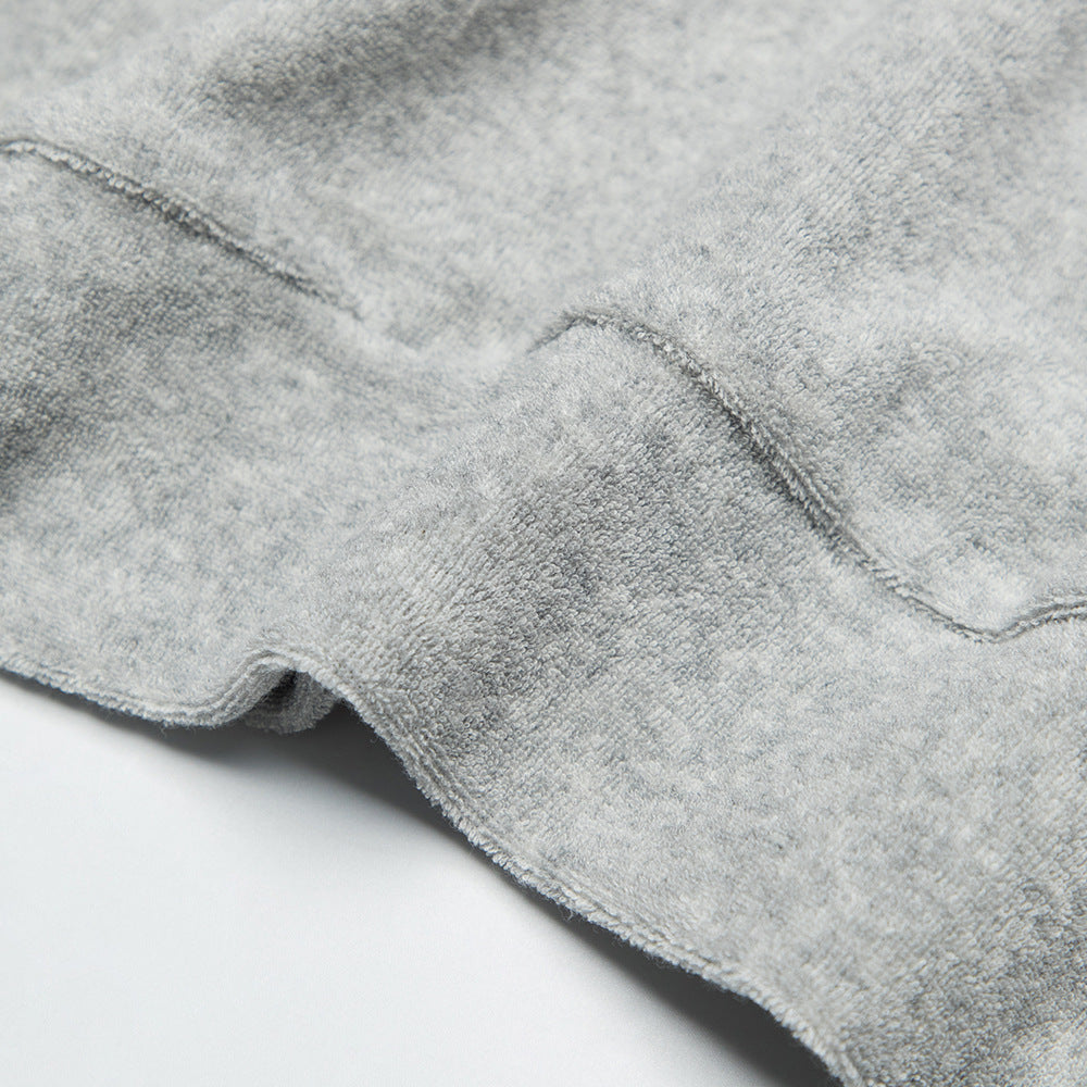 Men's Loose Versatile Buttons Half-open Collar Sweater