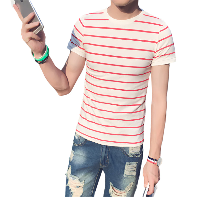 Men's T-shirt round neck T-shirt