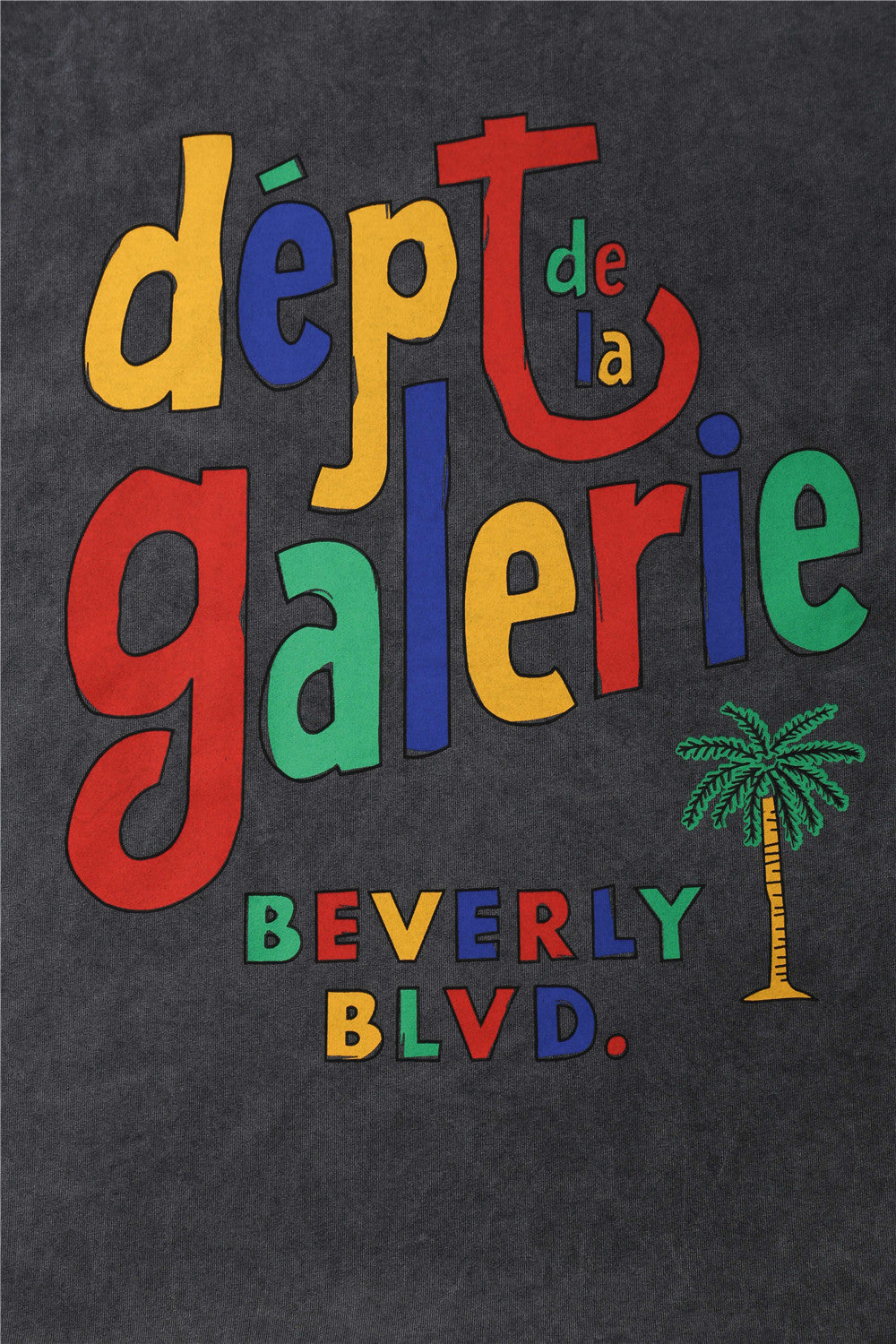 Fun Letter Printing Short-sleeved Men's Loose Round Neck Five-point Sleeves T-Shirt