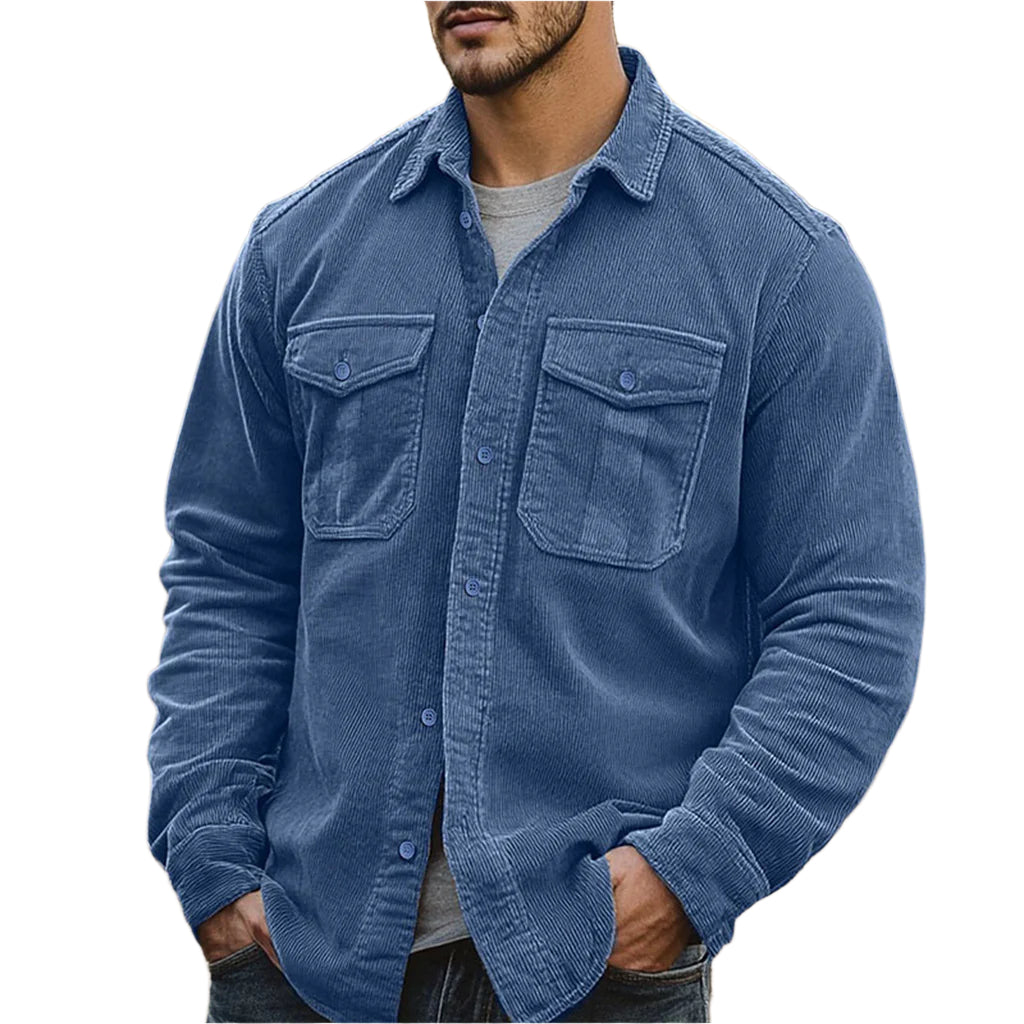 Men's Casual Shirt Lamp Wick