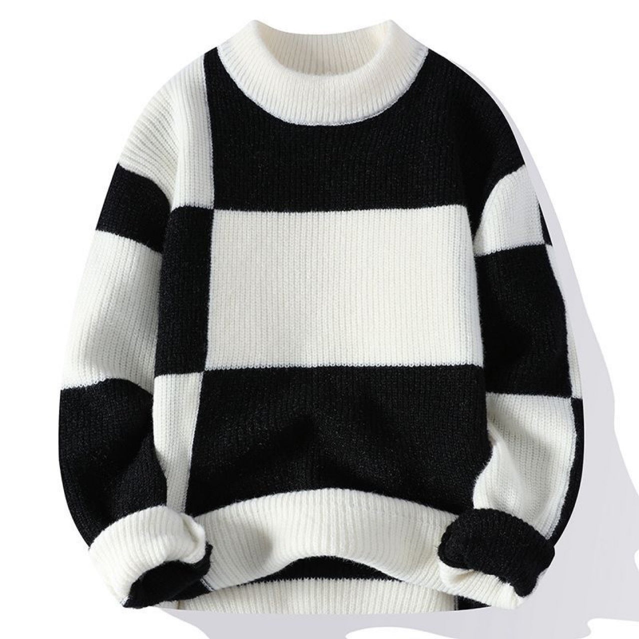 Men's FallWinter Half Turtleneck Knitted Bottoming Shirt