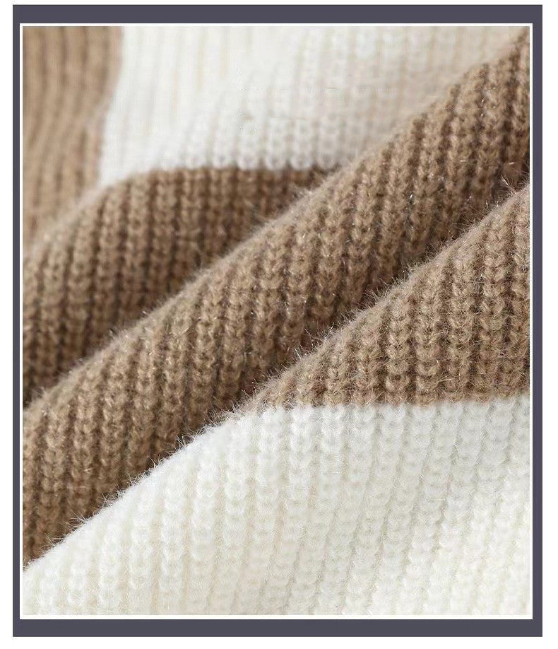 Men's FallWinter Half Turtleneck Knitted Bottoming Shirt