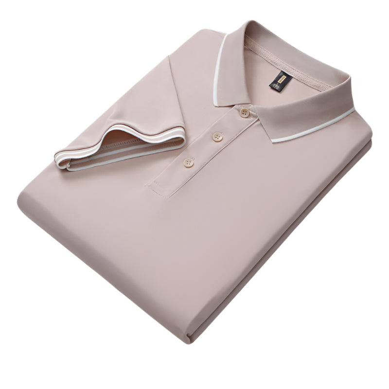 Men's Polo Shirt Lapel T-shirt Summer Short Sleeve