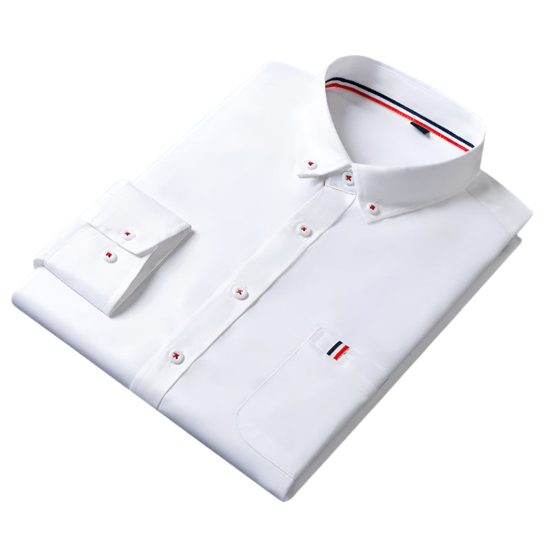 Mens Casual Shirt Fashion Business Dress Shirts Men Clothes