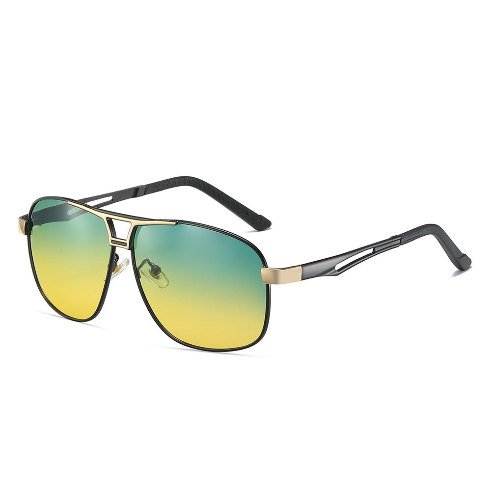 Discolored Sunglasses Male