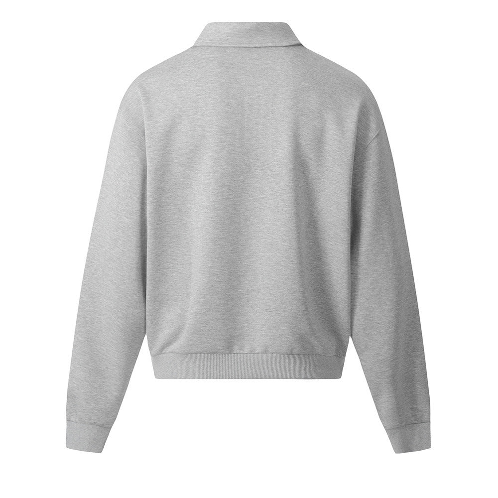 Pullover Shoulder Long Sleeve Top
