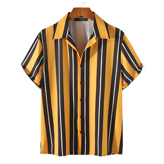 Soft Shirts For Men Shirt Mens Summer Streetwear Casual