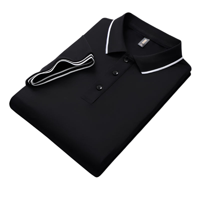 Men's Polo Shirt Lapel T-shirt Summer Short Sleeve