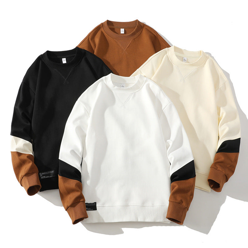 Round Neck Long Sleeve Casual Top