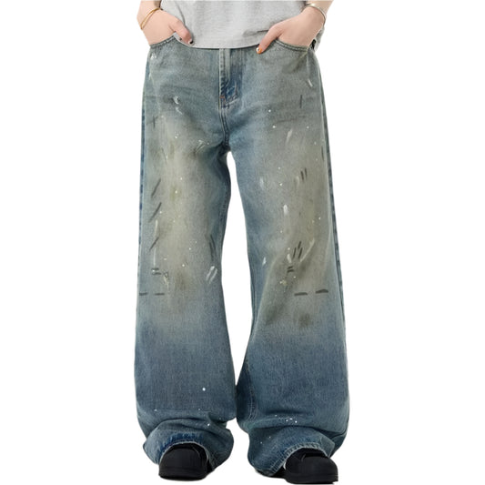 Men's Retro  Straight Trousers