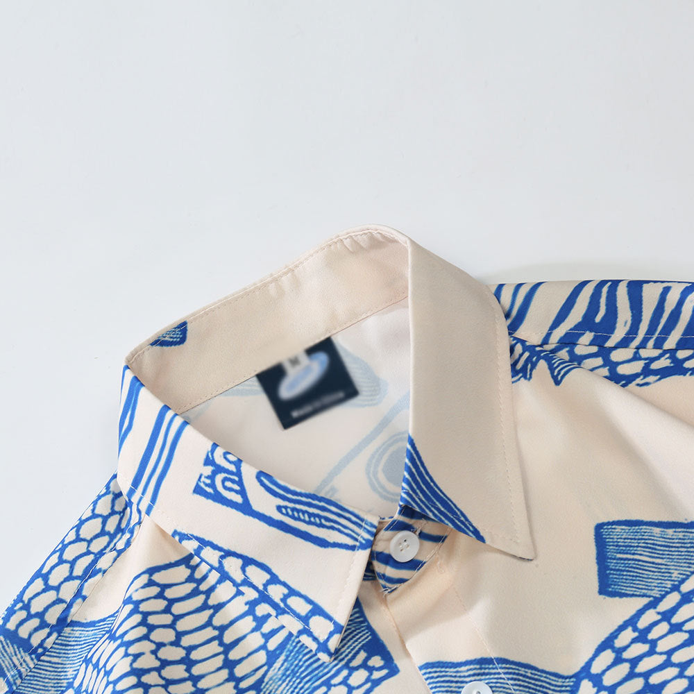 Lapel Shirt Half Sleeves