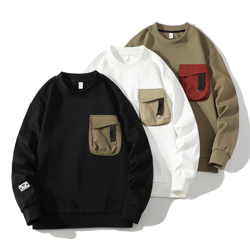 Pocket Youth Bottoming Shirt Long Sleeve