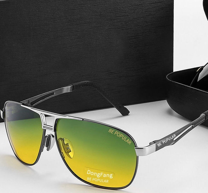 Discolored Sunglasses Male
