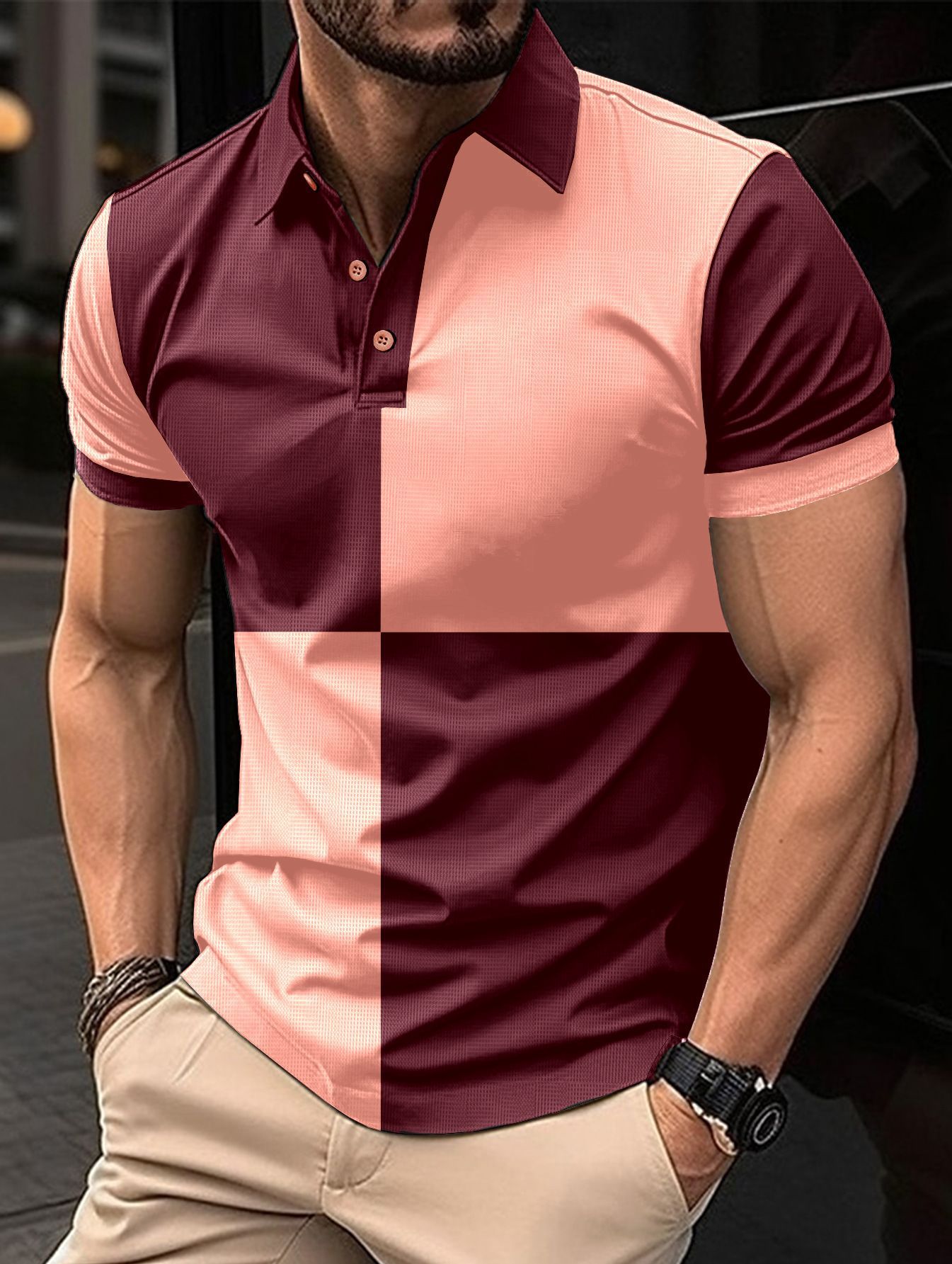 Polo T Shirt Men Clothing