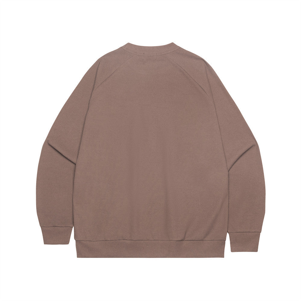 Simple, Loose And Versatile Round Neck Sweater Base Shirt