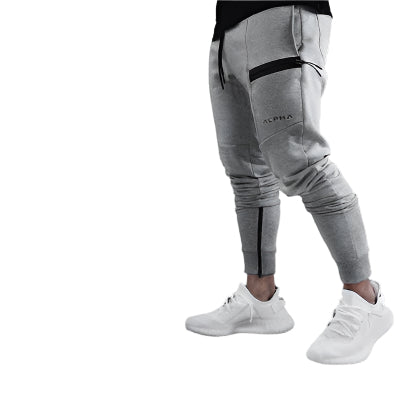 New Fitness Pants Casual Sweatpants Fashion High Street Trousers Pants Men Joggers
