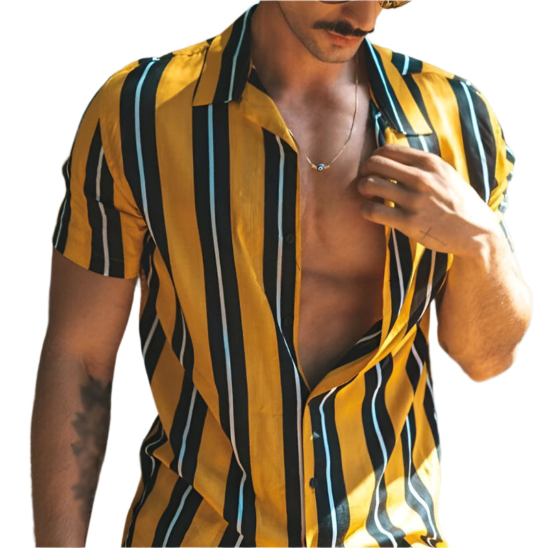 Soft Shirts For Men Shirt Mens Summer Streetwear Casual