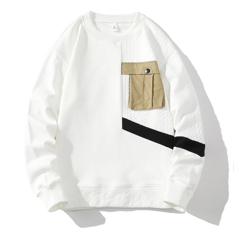 American Retro Crew Neck Long-sleeved sweater