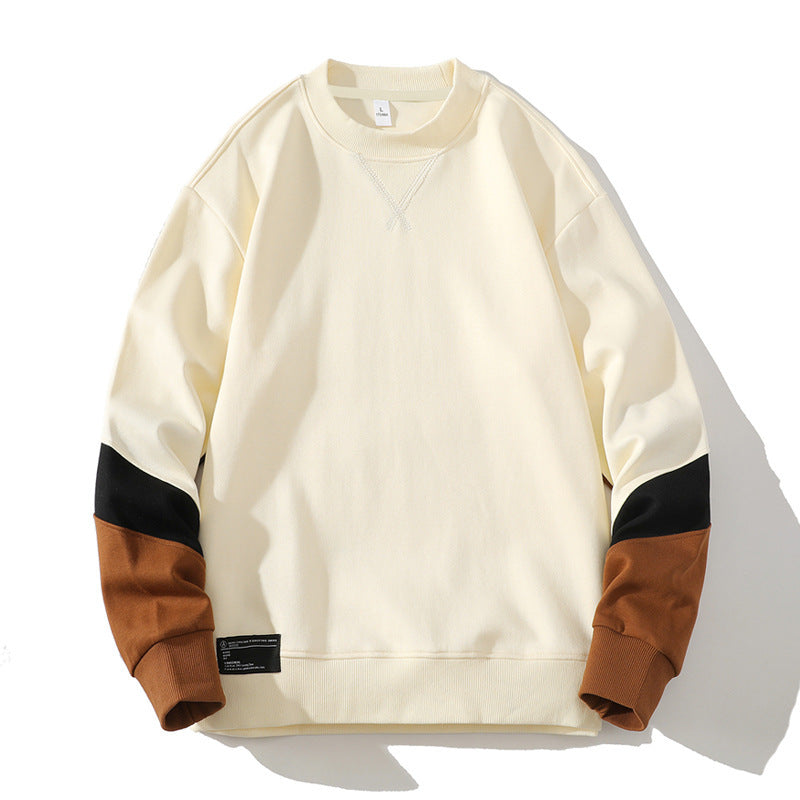 Round Neck Long Sleeve Casual Top