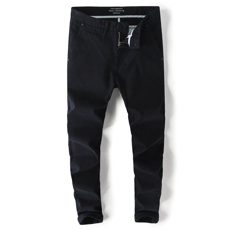 Trousers Slim Fit Straight Men