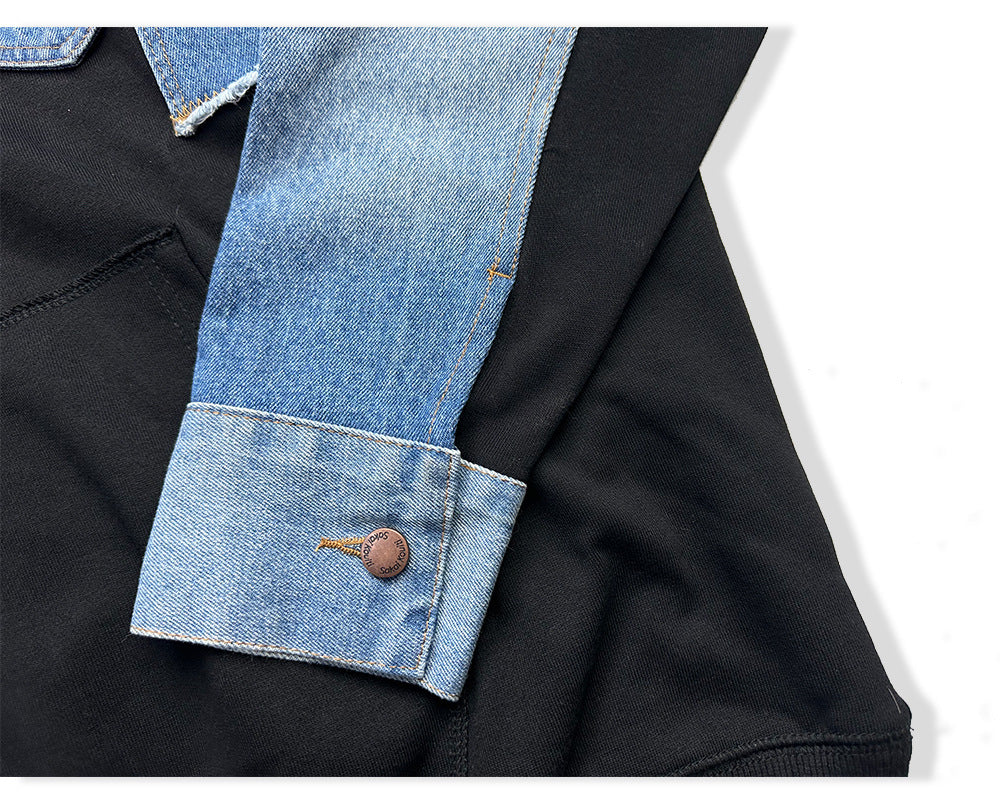 Men's Overalls Hoodie High Weight