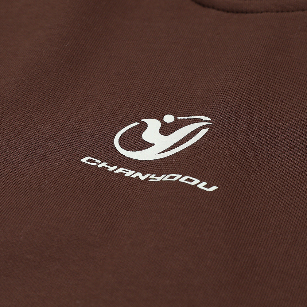 Round Neck Sweater Men's Long Sleeve