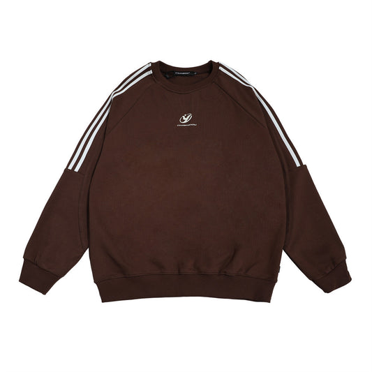 Round Neck Sweater Men's Long Sleeve