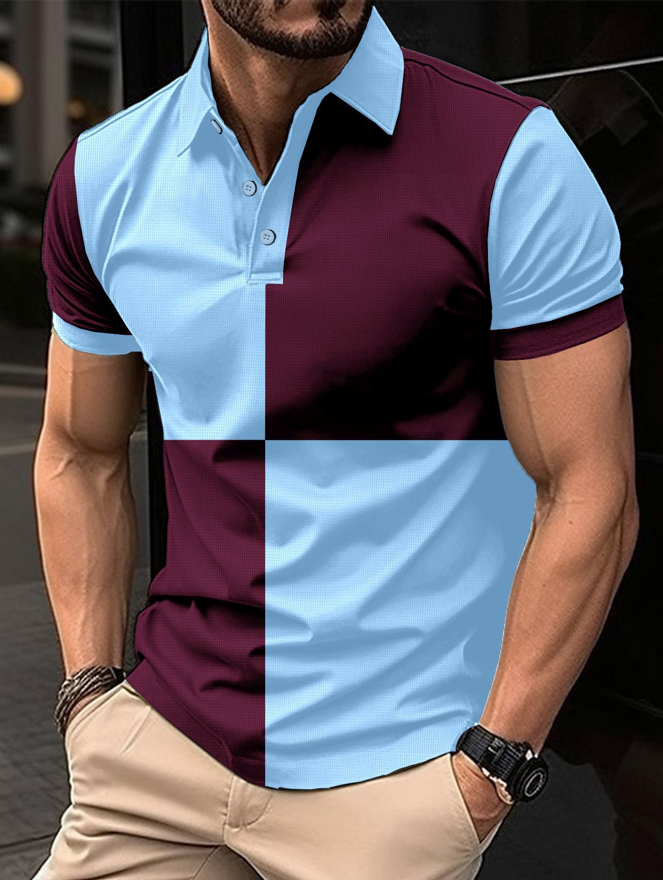 Polo T Shirt Men Clothing