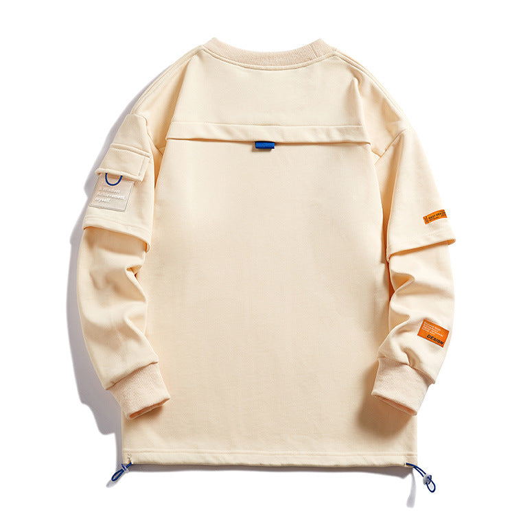 Men's Long Sleeve Round Neck Sweater