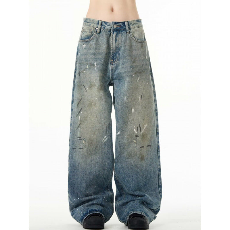 Men's Retro  Straight Trousers