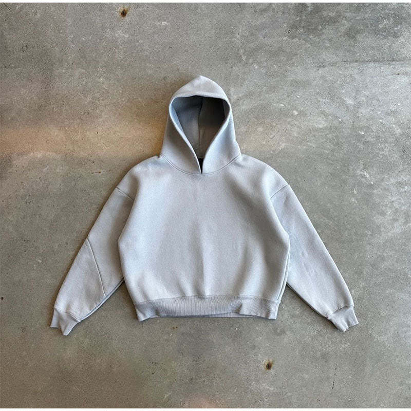 Casual Simple Couple Fashion Hoodie Loose Sweater Sweatpants