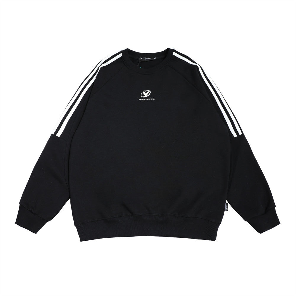 Round Neck Sweater Men's Long Sleeve