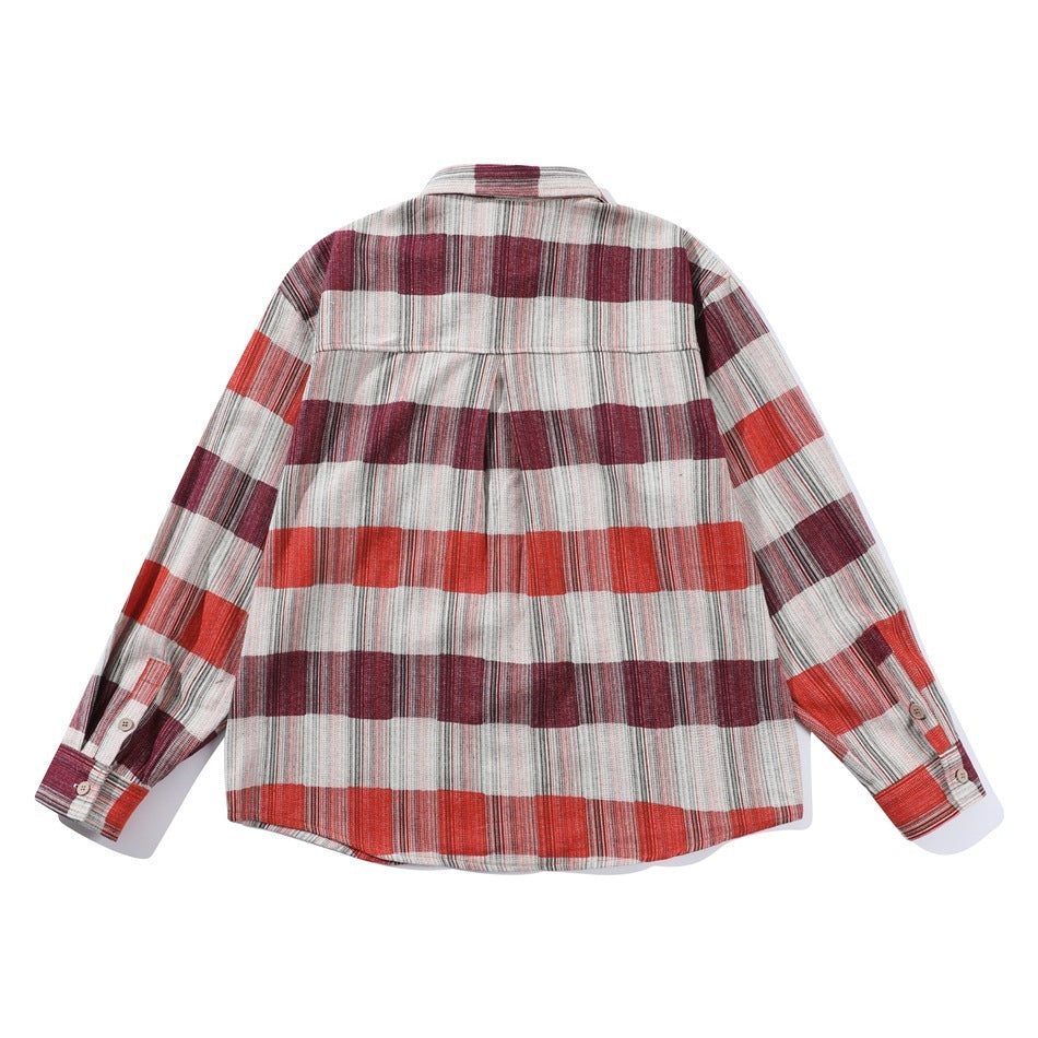 Retro Loose Long Sleeve Shirt
