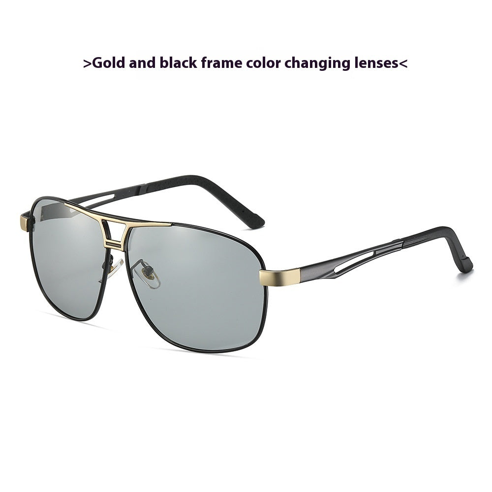 Discolored Sunglasses Male