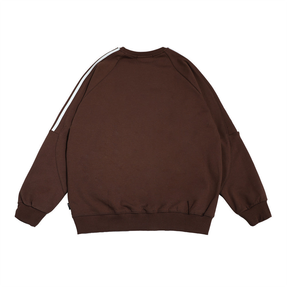 Round Neck Sweater Men's Long Sleeve