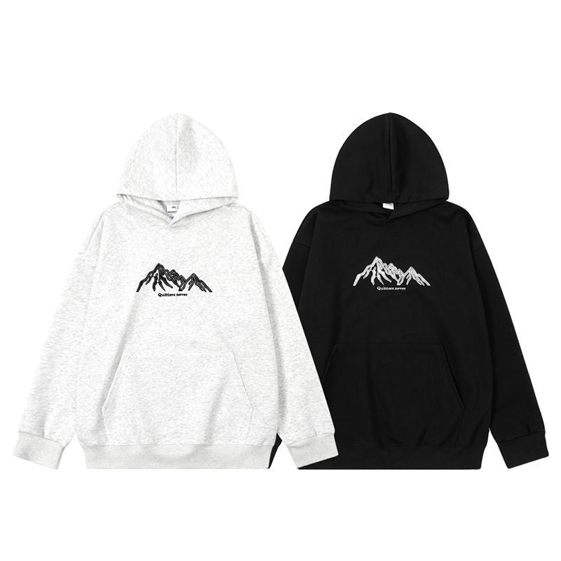 Long-sleeved Hooded  Sweater