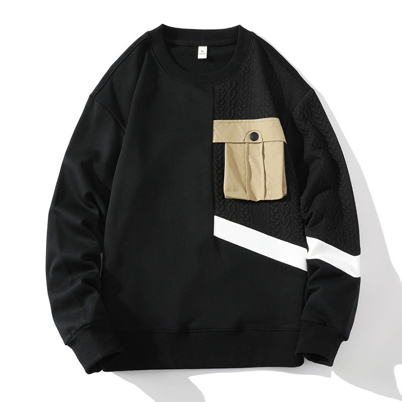 American Retro Crew Neck Long-sleeved sweater