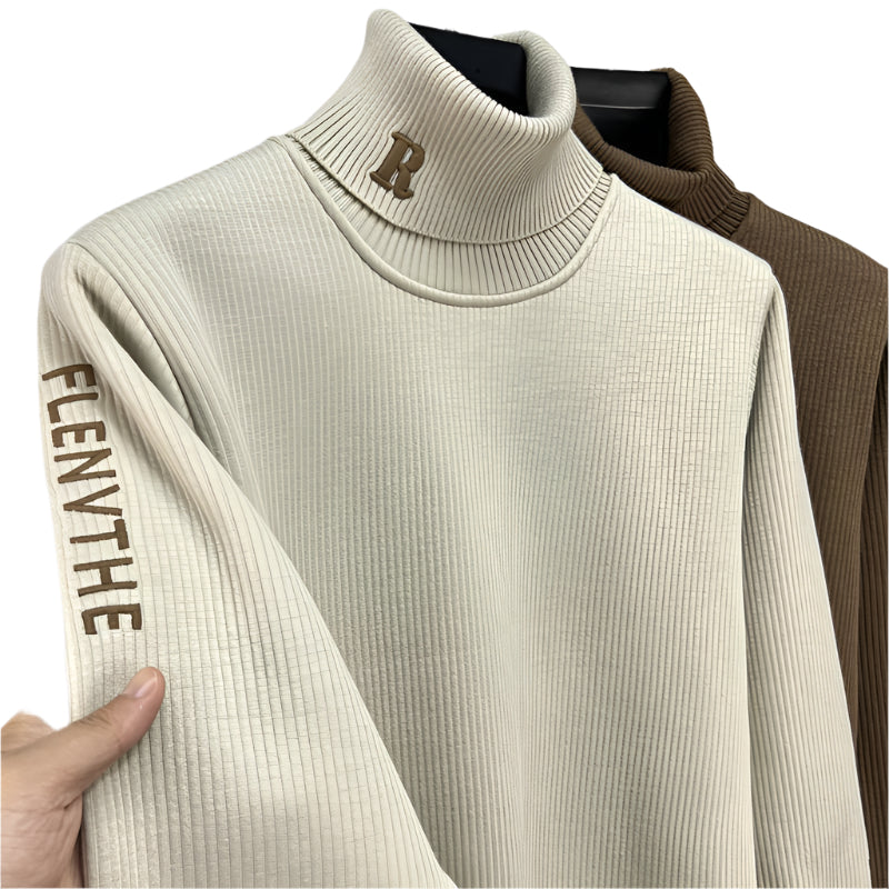 Thickened Slim Fit Bottoming Shirt Men's Warm Top