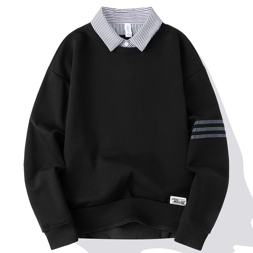 Sweaters Fleece-lined Casual Trendy Simple