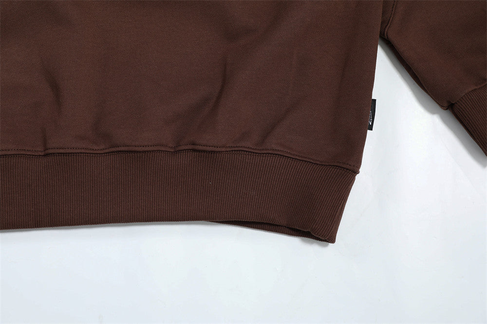 Round Neck Sweater Men's Long Sleeve
