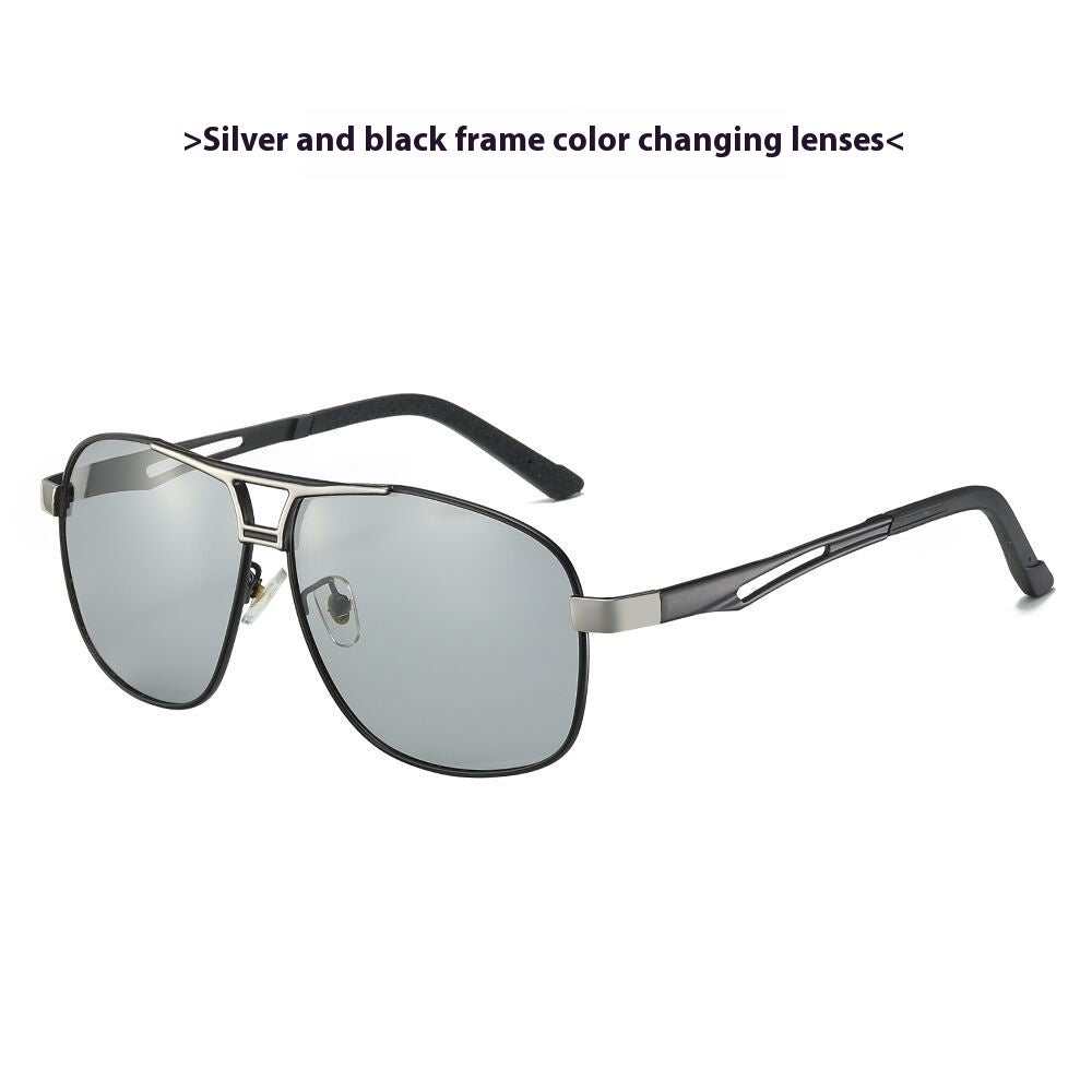 Discolored Sunglasses Male