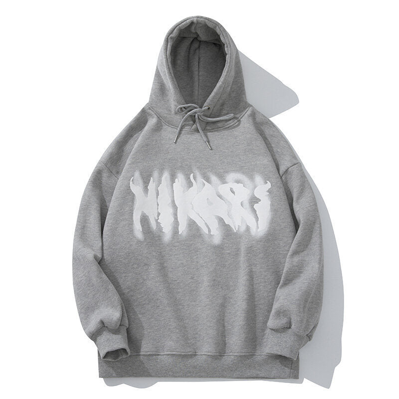 Street Fashion Men's Printed Loose Sweater