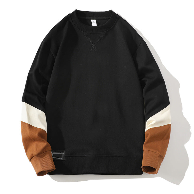 Round Neck Long Sleeve Casual Top