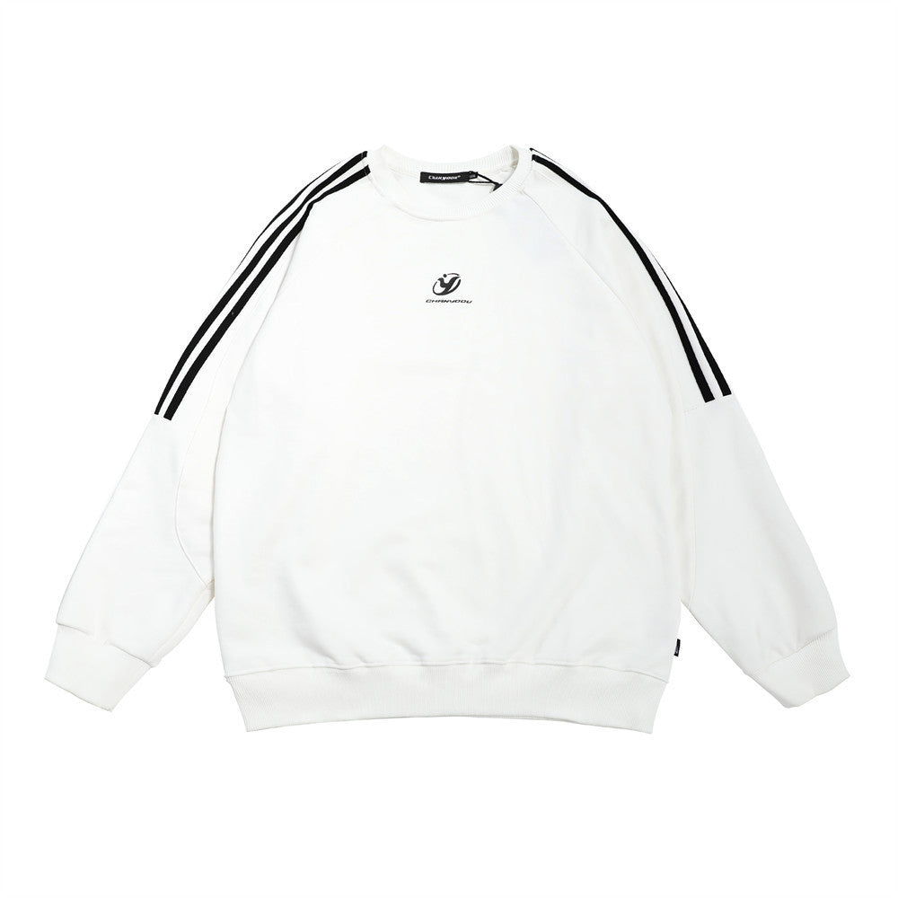 Round Neck Sweater Men's Long Sleeve