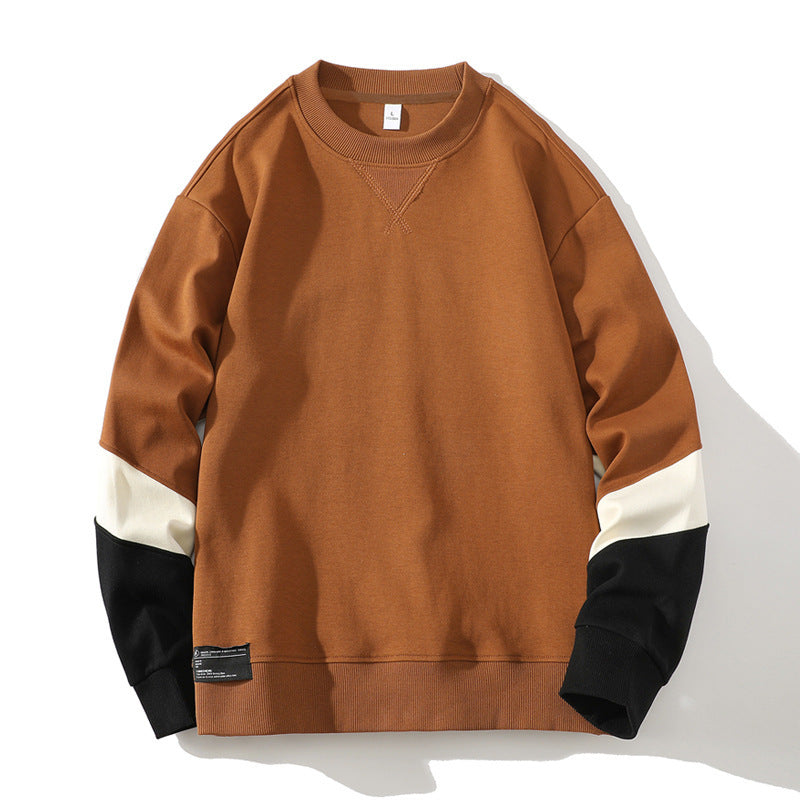 Round Neck Long Sleeve Casual Top