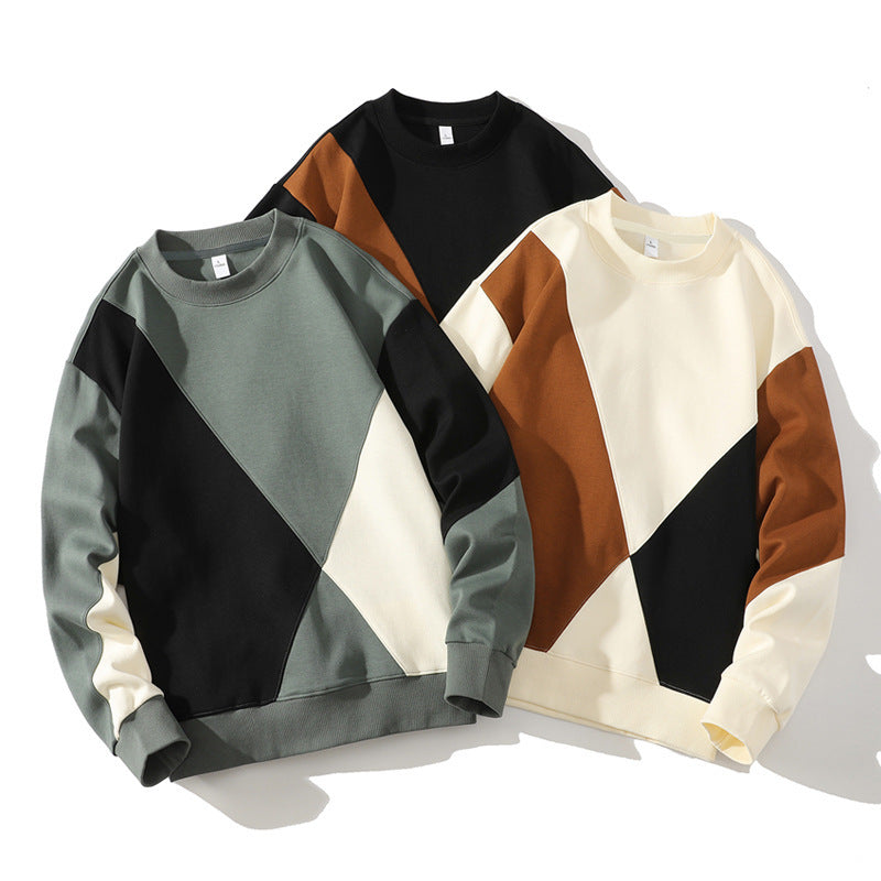 Men's Round Neck Sweater  Long Sleeve