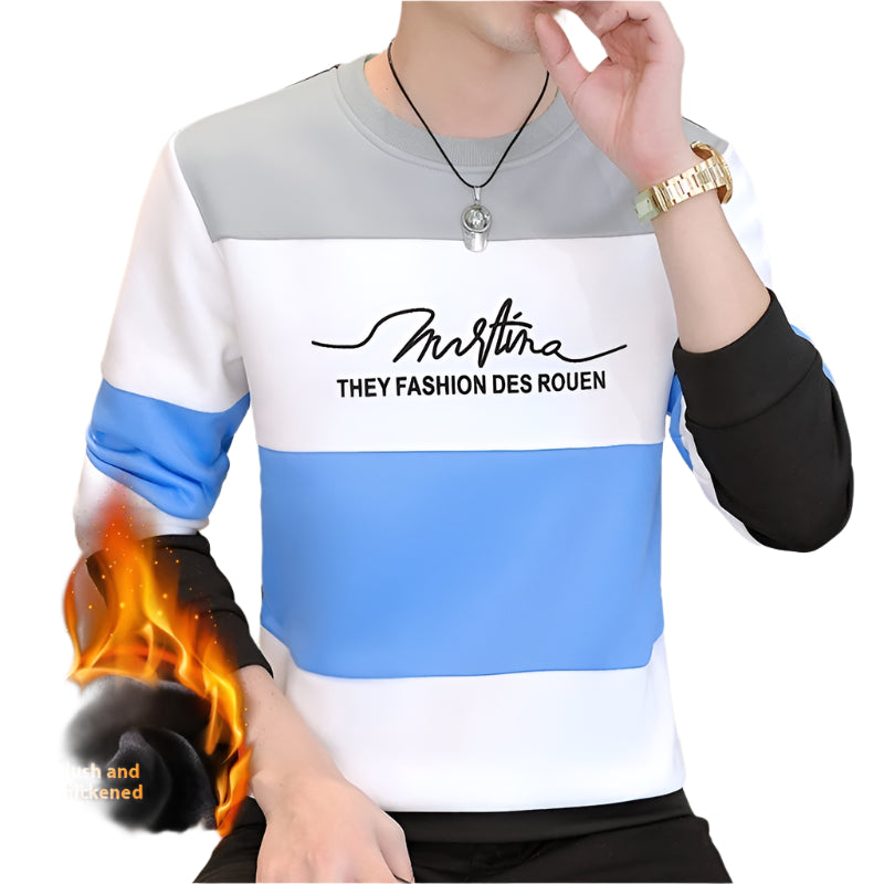 Men's Clothing Fleece-lined Thick Warm Clothes Winter