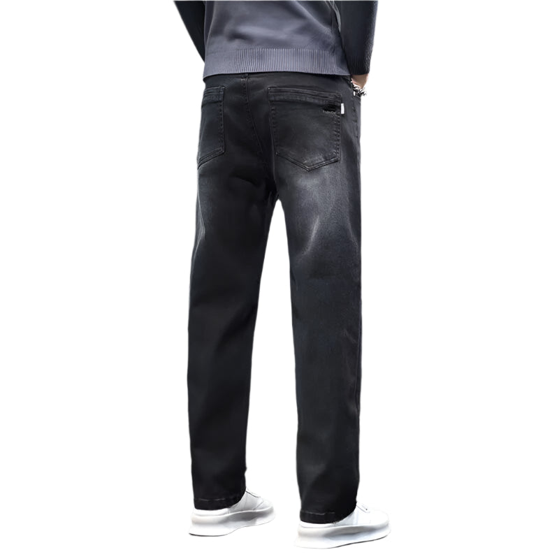 Jeans Loose Straight Casual Long Pants Men
