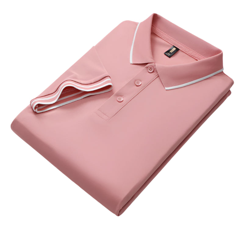 Men's Polo Shirt Lapel T-shirt Summer Short Sleeve