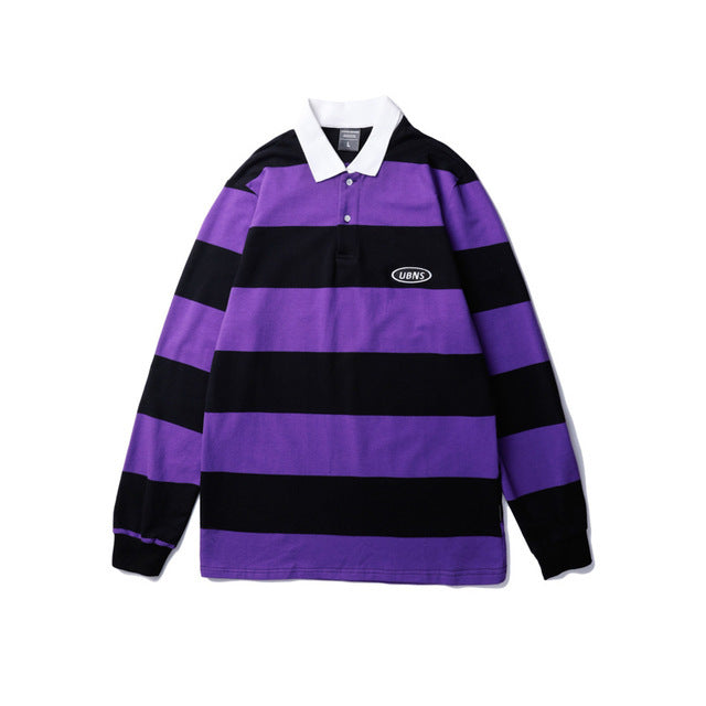 long sleeve polo shirt